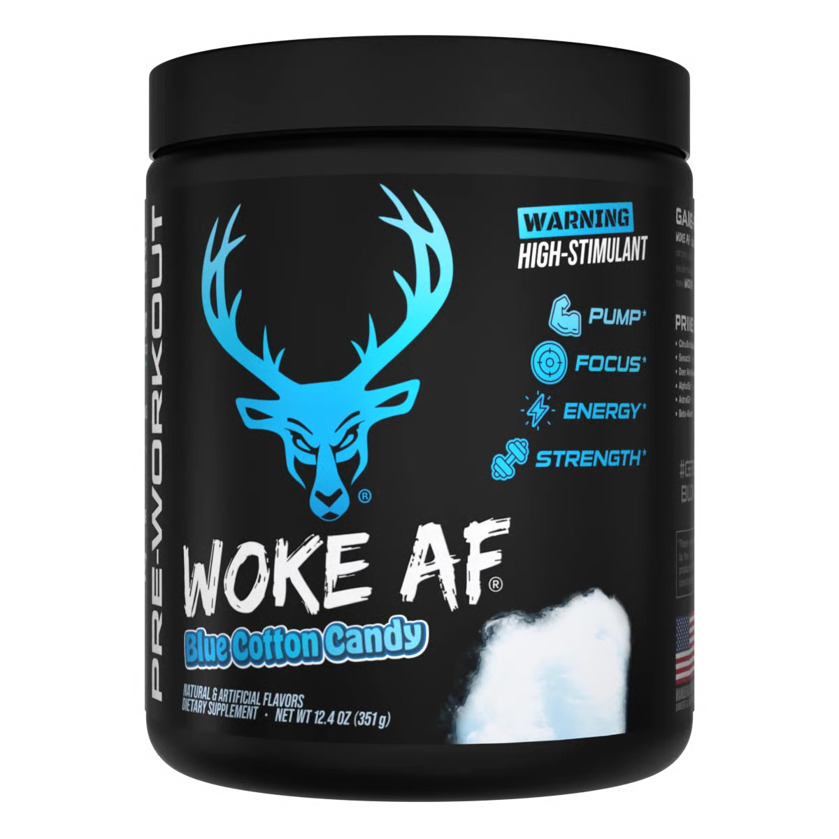 Woke AF Blue Cotton Candy