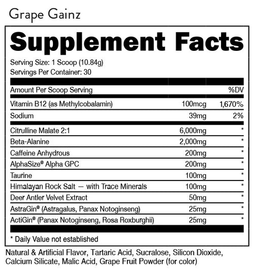 Bucked Up-Grape Gainz