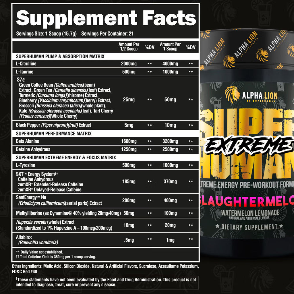 SuperHuman Extreme-SlaughterMelon