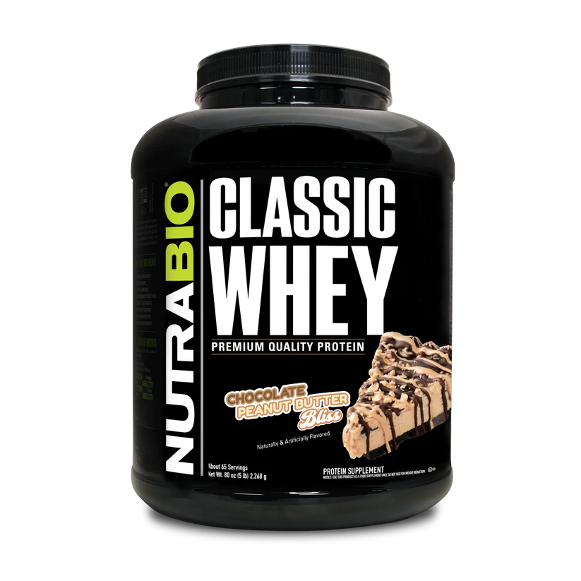 NutraBio-Classic Whey- Chocolate PB Bliss- 5lb